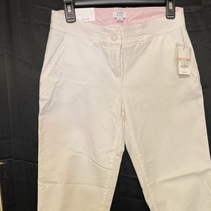 Crown & Ivy White Ankle length size 2 NWT